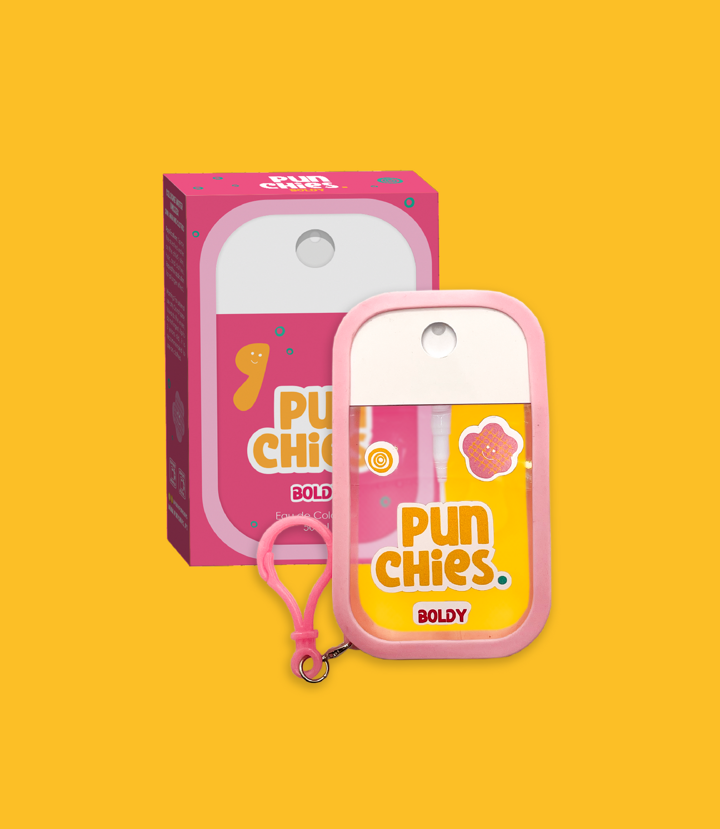 Perfume for kids with a peach and apple scent. Made for sensitive skins with a long lasting smell. 
With our new packaging, take your Boldy perfume anywhere you want!